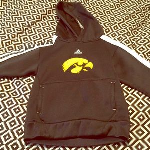 Adidas size boys small Iowa Hawkeyes sweatshirt